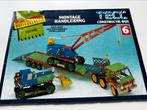 Tecc constructiebox - Dieplader met Kraanwagen en Bulldozer, Ophalen, Gebruikt, Overige merken