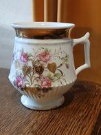 OUDE DUITSE DECORATIEVE KOFFIEMOK .H 10.5 BR 8.5 CM. Z.G.S.., Antiek en Kunst, Antiek | Keramiek en Aardewerk, Ophalen of Verzenden