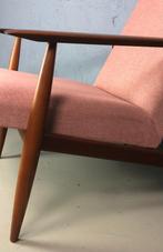 Scandinavisch teak 'dames' fauteuil, Ophalen, Hout, Minder dan 75 cm, Vintage