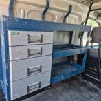 Schappen en lade systeem voor in de bus., Auto diversen, Ophalen, Gebruikt