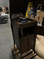 oude grammofoon kabinet met een aantal 78 touren platen, Antiek en Kunst, Ophalen of Verzenden