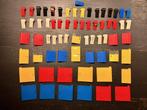 Lot LEGO 65 vintage deuren in primaire kleuren, Ophalen of Verzenden, Gebruikt, Losse stenen, Lego