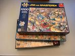 3 x puzzel Jan van Haasteren en Wasgij, Ophalen of Verzenden, 500 t/m 1500 stukjes, Zo goed als nieuw, Legpuzzel