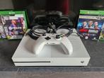 Xbox One S 1TB incl. 4 Spellen, Spelcomputers en Games, Spelcomputers | Xbox One, Xbox One S, Ophalen of Verzenden, 1 TB, Met 1 controller