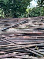 gecreosoteerde palen (boompalen), Tuin en Terras, Palen, Balken en Planken, Ophalen, Palen
