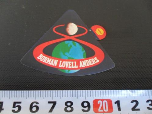 sticker shell apollo 8 borman lovell anders, Verzamelen, Stickers, Zo goed als nieuw, Bedrijf of Vereniging, Ophalen