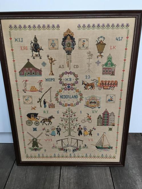 Merklap, Antiek en Kunst, Antiek | Kleden en Textiel, Ophalen