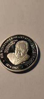 Churchill  wereld oorlog II vlag hijsen op Iwo Jima., Koningin Beatrix, Zilver, Losse munt, Overige waardes