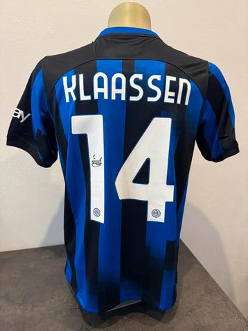 Gesigneerd Klaassen Inter Milan Shirt met COA beschikbaar voor biedingen