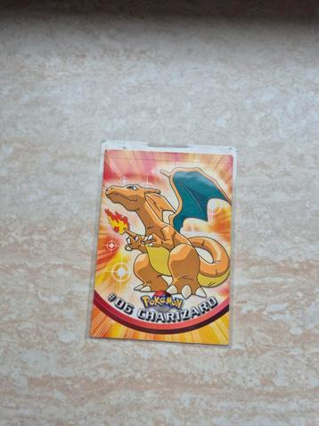 #06 Charizard, Pokemon 1995 topps. beschikbaar voor biedingen