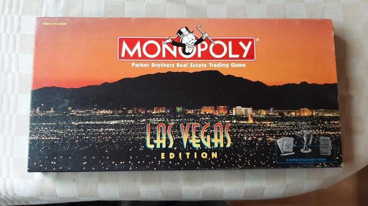 bordspel nieuw Monopoly Las Vegas Monopolie uit 2000, Hobby en Vrije tijd, Gezelschapsspellen | Bordspellen, Nieuw, Een of twee spelers