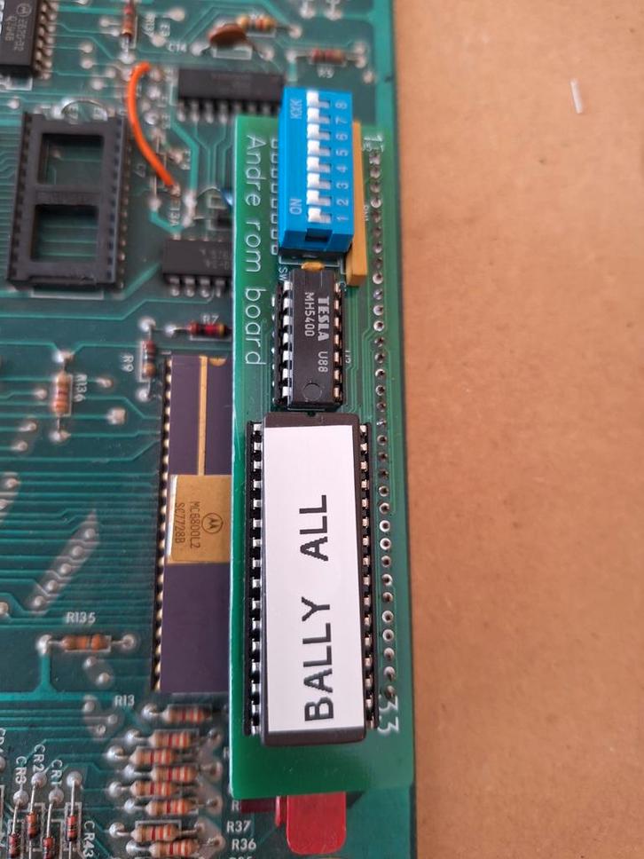 Bally mpu rom vervang board, Verzamelen, Automaten | Flipperkasten, Onderdeel of Defecte kast, Ophalen of Verzenden