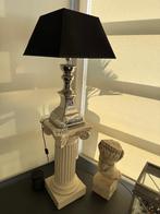 2 hoge grote schermerlampen 75 cm hoog, Ophalen, Gebruikt, Romantisch modern, 75 cm of meer