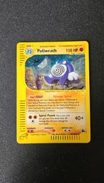 Poliwrath H24/H32 Holo Rare - Skyridge Pokémon kaart, Ophalen of Verzenden, Zo goed als nieuw, Losse kaart, Foil