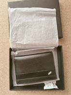 Card wallet van Daniel Hechter leder zwart 11 x 7 cm giftbox, Overige merken, Zwart, Nieuw, Ophalen of Verzenden