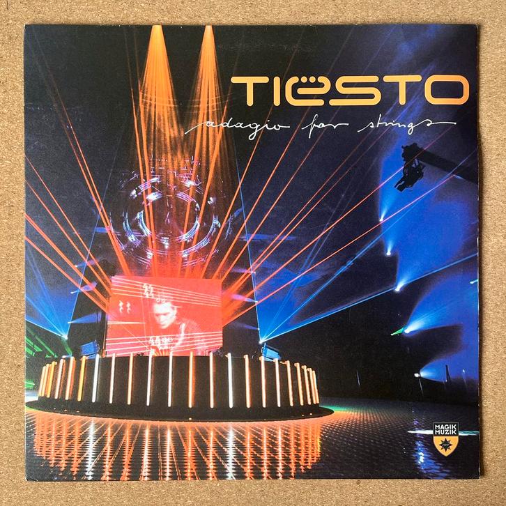 DJ Tiesto – Adagio For Strings (Magik Muzik, 2005), Cd's en Dvd's, Vinyl | Dance en House, Gebruikt, Techno of Trance, 12 inch