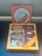 Tapas vorkjes (4 stuks) + kookboekje - Nieuw!, Huis en Inrichting, Ophalen of Verzenden, Nieuw, Rvs of Chroom, Los bestek