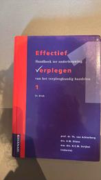 Effectief verplegen 1 - 2e druk, Ophalen of Verzenden, Gelezen, Overige niveaus, Nederlands