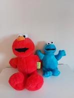 Koekiemonster en elmo knuffel beide van sesamstraat., Ophalen of Verzenden, Zo goed als nieuw