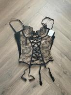 Nieuw - Aubade sexy corset - maat 70B, Aubade, Ophalen of Verzenden, Zwart, Body of Korset