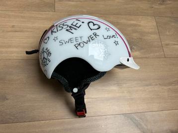 Leuke stoere Casco kinder skihelm mt50-55 beschikbaar voor biedingen