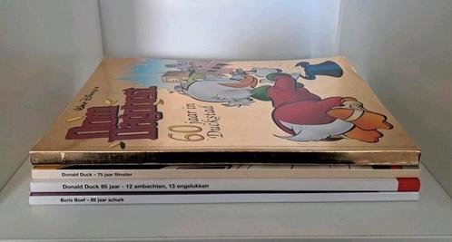 4x jubileum album Donald Dagobert Duck en Boris Boef, Boeken, Strips | Comics, Gelezen, Meerdere comics, Europa, Ophalen of Verzenden