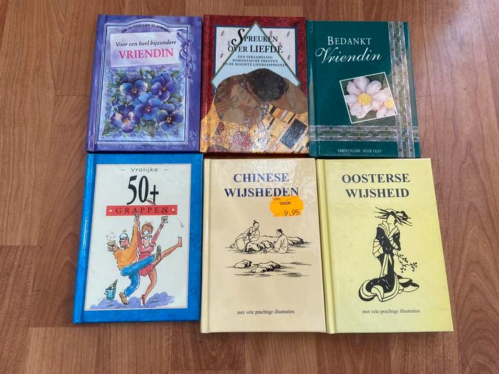 Diverse spreuken & gedichten boekjes Chinese wijsheden, Boeken, Gedichten en Poëzie, Zo goed als nieuw, Ophalen of Verzenden