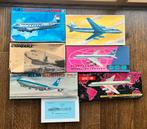 Kavel Vintage KLM Modelbouw 7 Toestellen schaal 1:72, Ophalen of Verzenden, Gebruikt, 1:72 tot 1:144, Overige merken
