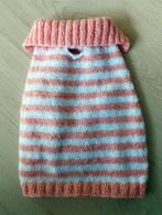 Mohair trui, roze-wit gestreept, Ophalen of Verzenden, Nieuw, Hondentrui