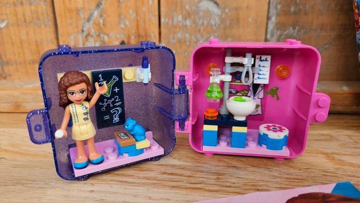 Lego Friends 41402 Olivia's speelkubus - Compleet!, Kinderen en Baby's, Speelgoed | Duplo en Lego, Gebruikt, Lego, Complete set