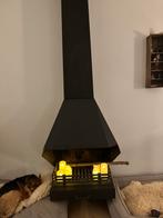 Mooie hangende haard, Huis en Inrichting, Kachels, Ophalen, Gebruikt, Houtkachel, Hangend