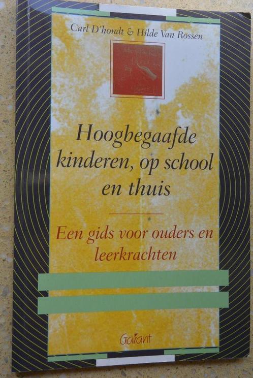 Hoogbegaafde kinderen, op school en thuis Carl D'hondt Hilde, Boeken, Overige Boeken, Gelezen, Ophalen of Verzenden