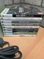 Xbox 360 Console met 2 Controllers + 8 Games, Spelcomputers en Games, Spelcomputers | Xbox 360, Met 2 controllers, Ophalen of Verzenden