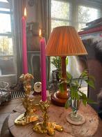 Polls Potten Gouden Drip Kandelaars - Set van 2, Overige kleuren, Ophalen of Verzenden, Zo goed als nieuw, Metaal