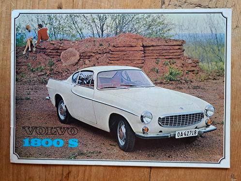 Volvo 1800 S brochure - 1964, Boeken, Auto's | Folders en Tijdschriften, Zo goed als nieuw, Volvo, Ophalen of Verzenden