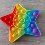 Pop it regenboog ster - als nieuw, Verzamelen, Speelgoed, Ophalen of Verzenden, Zo goed als nieuw
