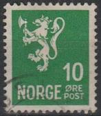 Noorwegen 1940 - 01, Postzegels en Munten, Noorwegen, Verzenden, Gestempeld