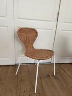 IKEA rieten stoel, Ophalen, Wit, Riet of Rotan, Zo goed als nieuw