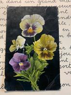 2-4-1909 Viooltjes (JJ), Ophalen of Verzenden, Voor 1920, Gelopen, Natuur