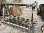 op- en afrol bokken met PLC kast, Ophalen, Gebruikt