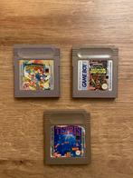 Game Boy games - Tetris, Marioland 2 & TMNT, Avontuur en Actie, Gebruikt, 1 speler, Ophalen of Verzenden