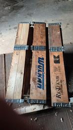 Palletranden 80 x 60 cm - 7 stuks, Doe-het-zelf en Verbouw, Kratten en Dozen, Ophalen, 40 tot 60 cm, Opvouwbaar, Minder dan 35 cm