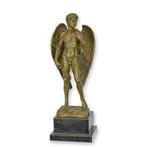 Beeld brons gevleugelde David, Antiek en Kunst, Antiek | Religie, Ophalen