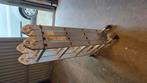 Trap   en vouw ladder en schuifladder 2 x 14, Doe-het-zelf en Verbouw, Ladders en Trappen, Ophalen, Zo goed als nieuw
