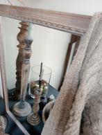 Brocante landelijke spiegel, Ophalen of Verzenden