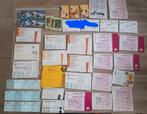 Diverse kaartjes, tickets van diverse theaters.