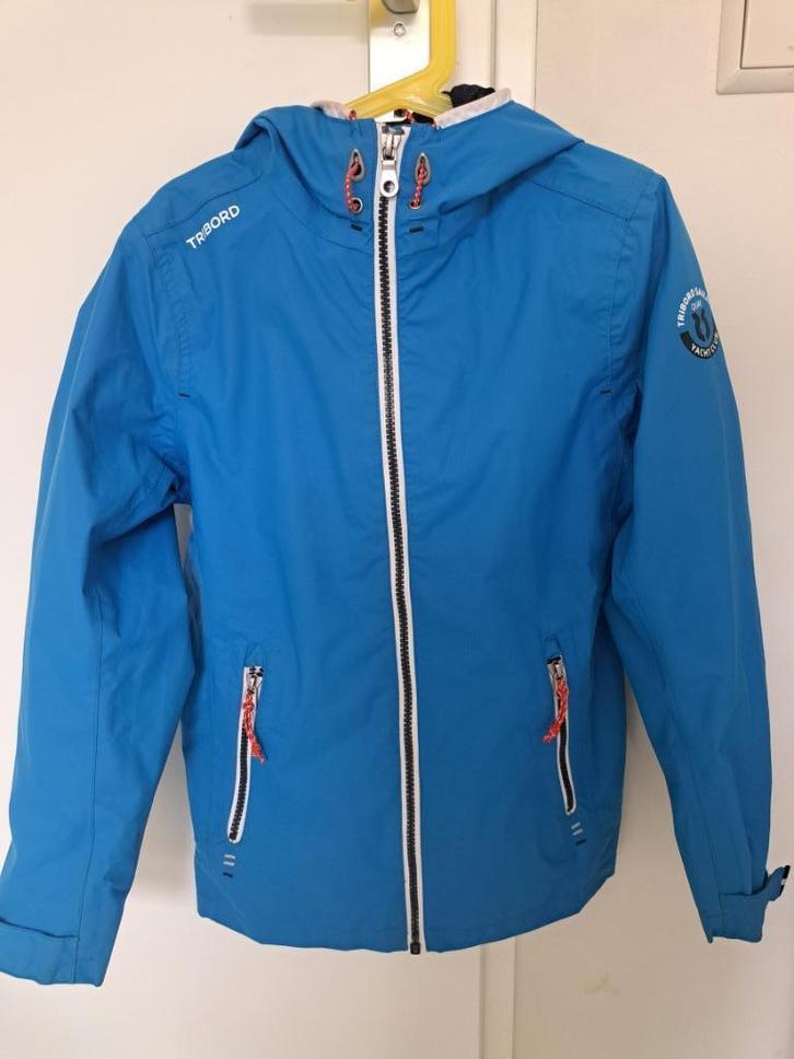 Tribord waterdichte zeiljas, maat 133-142 cm, 10 jaar, Watersport en Boten, Watersportkleding, Zo goed als nieuw, Zeiljack, Kind