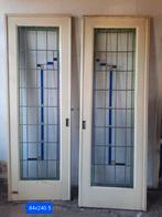 En suite deuren. 125 jaar!, Doe-het-zelf en Verbouw, Glas, 80 tot 100 cm, Ophalen of Verzenden, Zo goed als nieuw