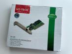 Ms-Tech 10/100Mbps PCI-Netzwerkkarte netwerkkaart Nieuw, Ophalen of Verzenden, Nieuw, Intern, Ms-Tech