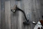 Klemlampje klem lees lamp klemvoet vintage bruin jr 60 - 70, Huis en Inrichting, Ophalen of Verzenden, Gebruikt, Jaren 70